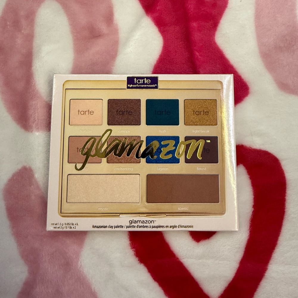 Tarte Glamazon Eyeshadow Palette - Navy, Beige, Gold